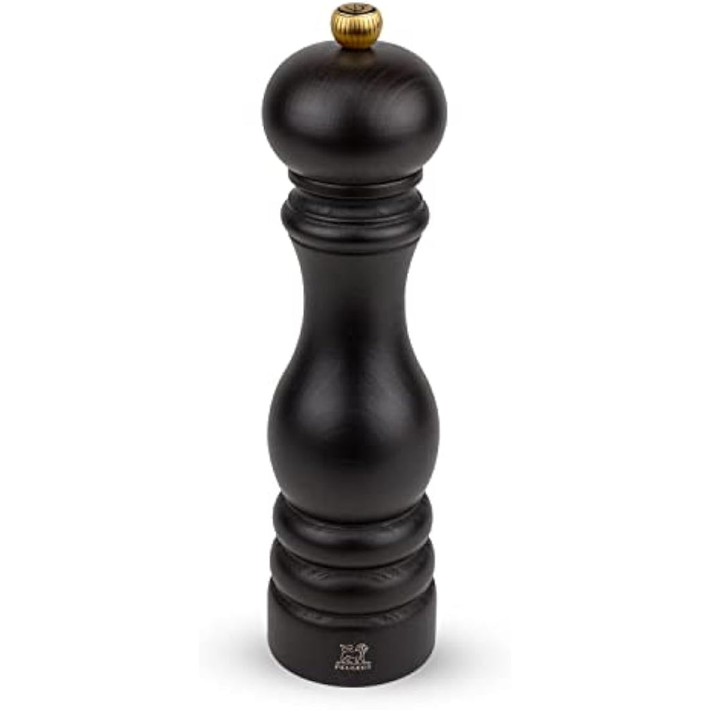 Peugeot Paris 22cm Pepper Mill – Chocolate Wood Manual Spice Grinder