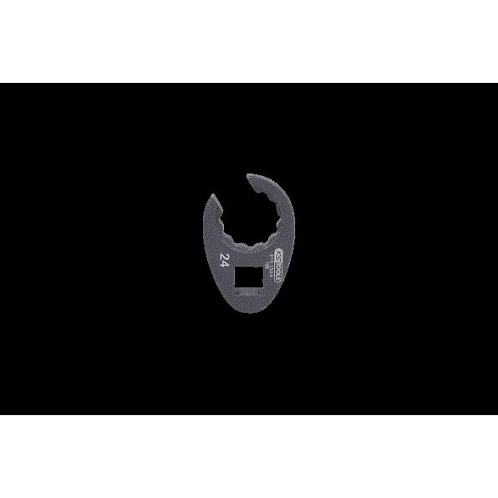 KS Tools 1/2 Inch Crows Foot Spanner Wrench - 24mm Hand Tool