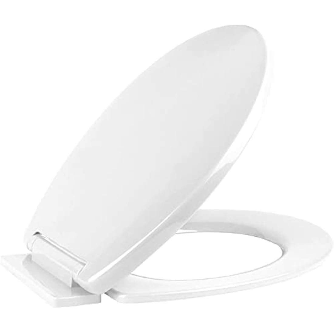 Ram White Soft Close Toilet Seat | O Shape with Quick Release Hinges
