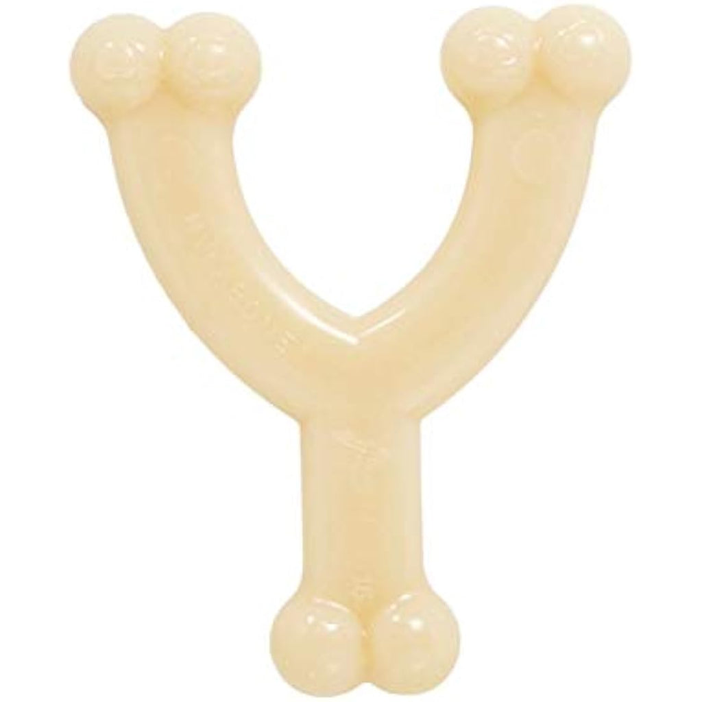 Nylabone Dura Chew Chicken Wishbone - Durable Nylon Toy for Small Dogs