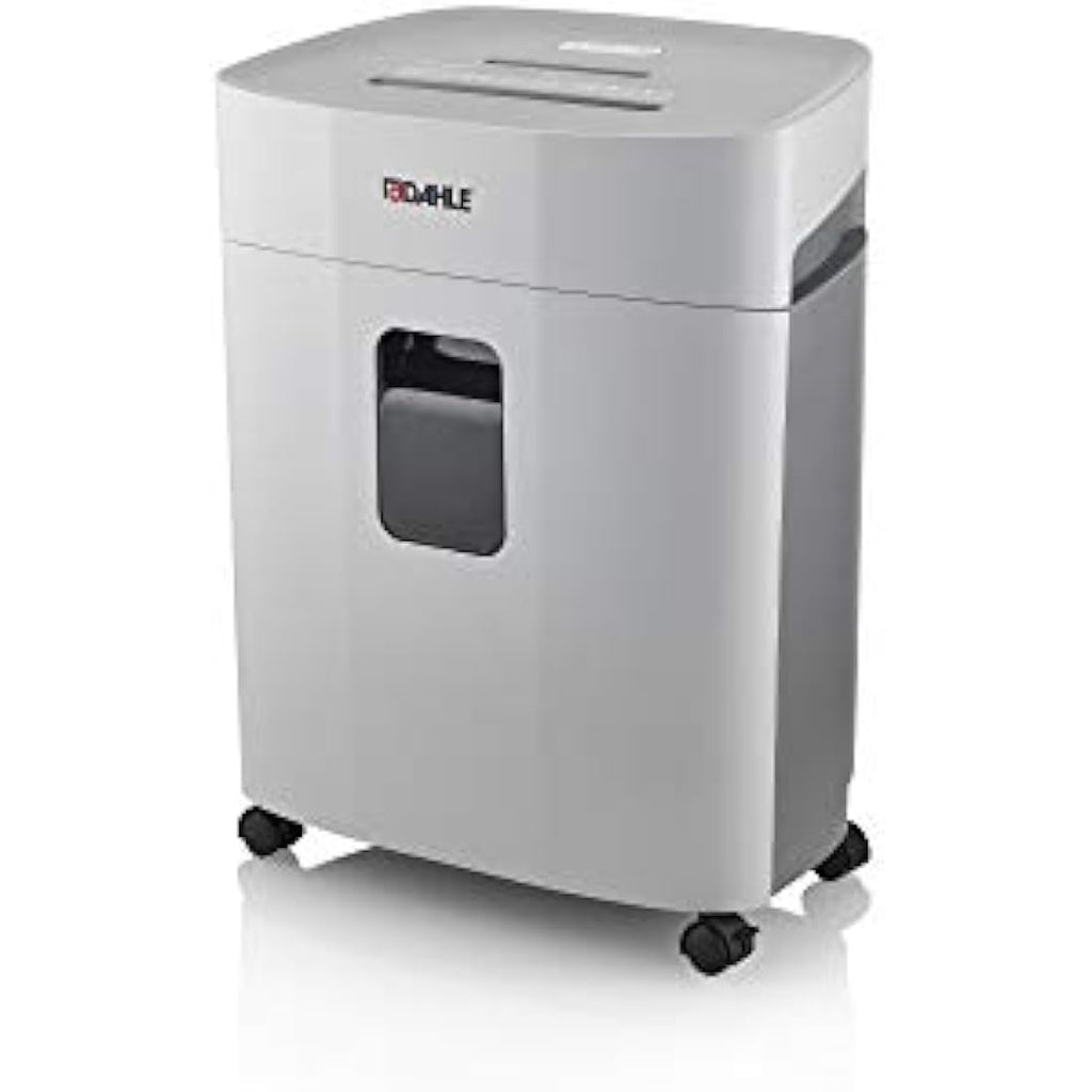 Dahle PaperSAFE 240 Cross-Cut Paper Shredder | 10-Sheet Oil-Free P-4