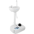 SereneLife Portable Camping Sink - 19L Hand Wash Station with Foot Pump