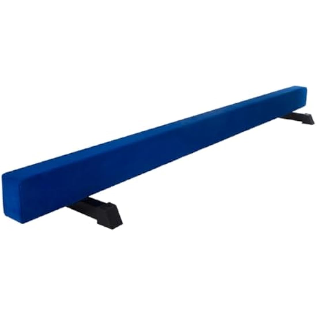 8ft Solid Gymnastics Balance Beam | Adjustable Suede Beam