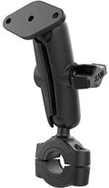 RAM Mount Torque Handlebar Base with 1" Ball and Diamond Plate Arm