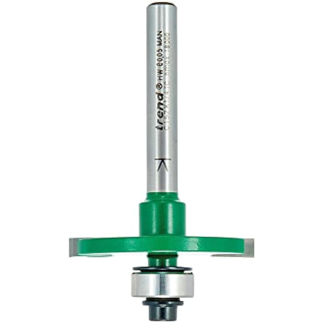 Trend CraftPro Biscuit Jointer Router Bit - 1/4 Inch Shank Carbide Cutter