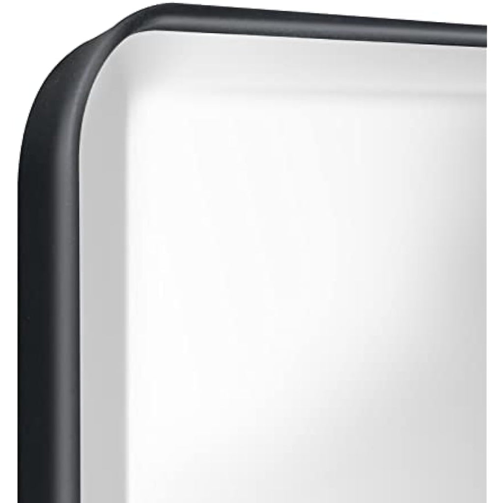 Fundin Black Mirror Cabinet – Beveled Edge Recessed Bathroom Storage