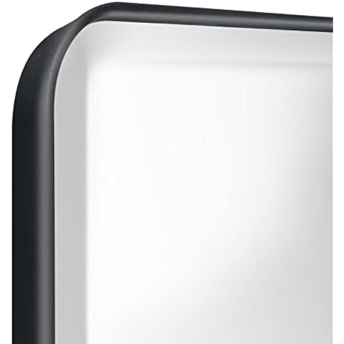 Fundin Black Mirror Cabinet – Beveled Edge Recessed Bathroom Storage