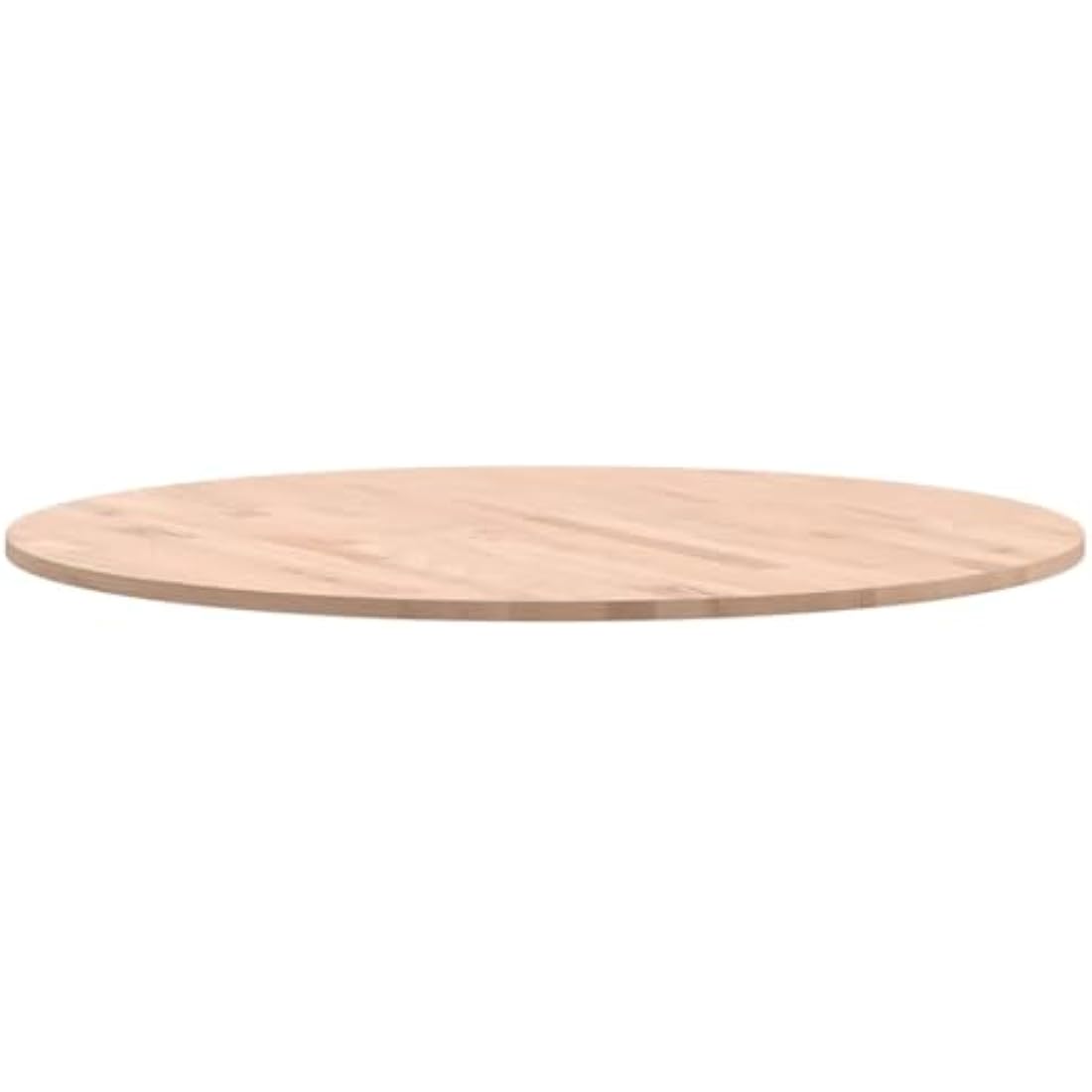 Jolof Store Round Beech Wood Table Top – 80cm Natural Coffee Table