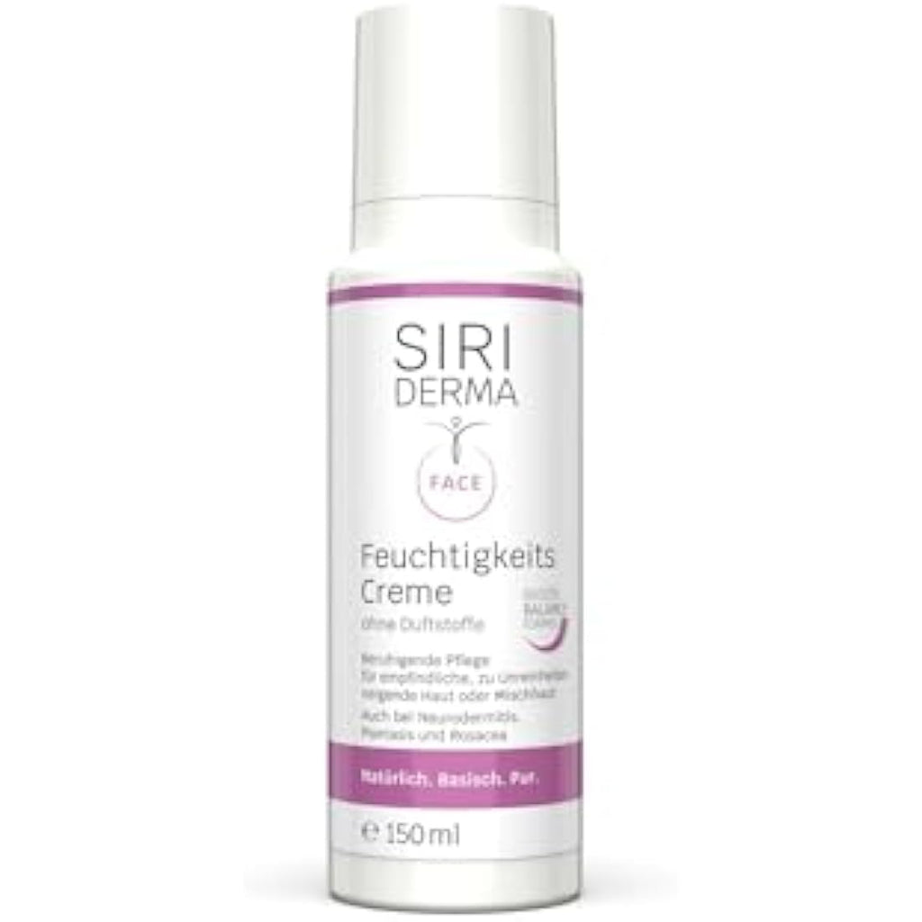 Siriderma Unscented Basic Moisturizing Cream for Mature Skin – 150ml