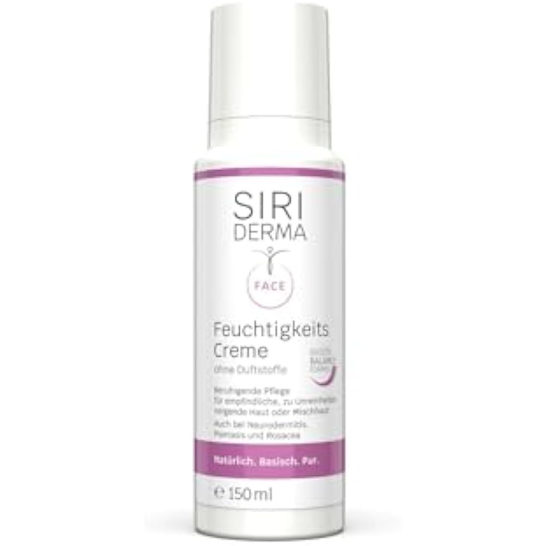 Siriderma Unscented Basic Moisturizing Cream for Mature Skin – 150ml