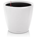 Lechuza Classico 50 LS Self-Watering Planter - White High-Gloss Plastic