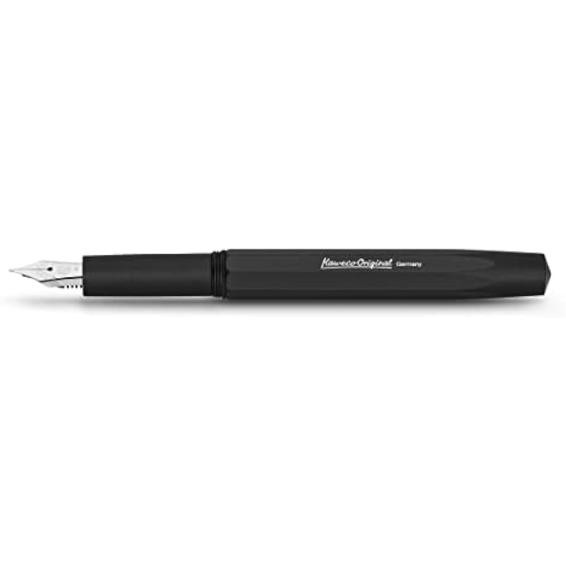 Kaweco Original Fountain Pen – Black Chrome Aluminium, Fine Nib
