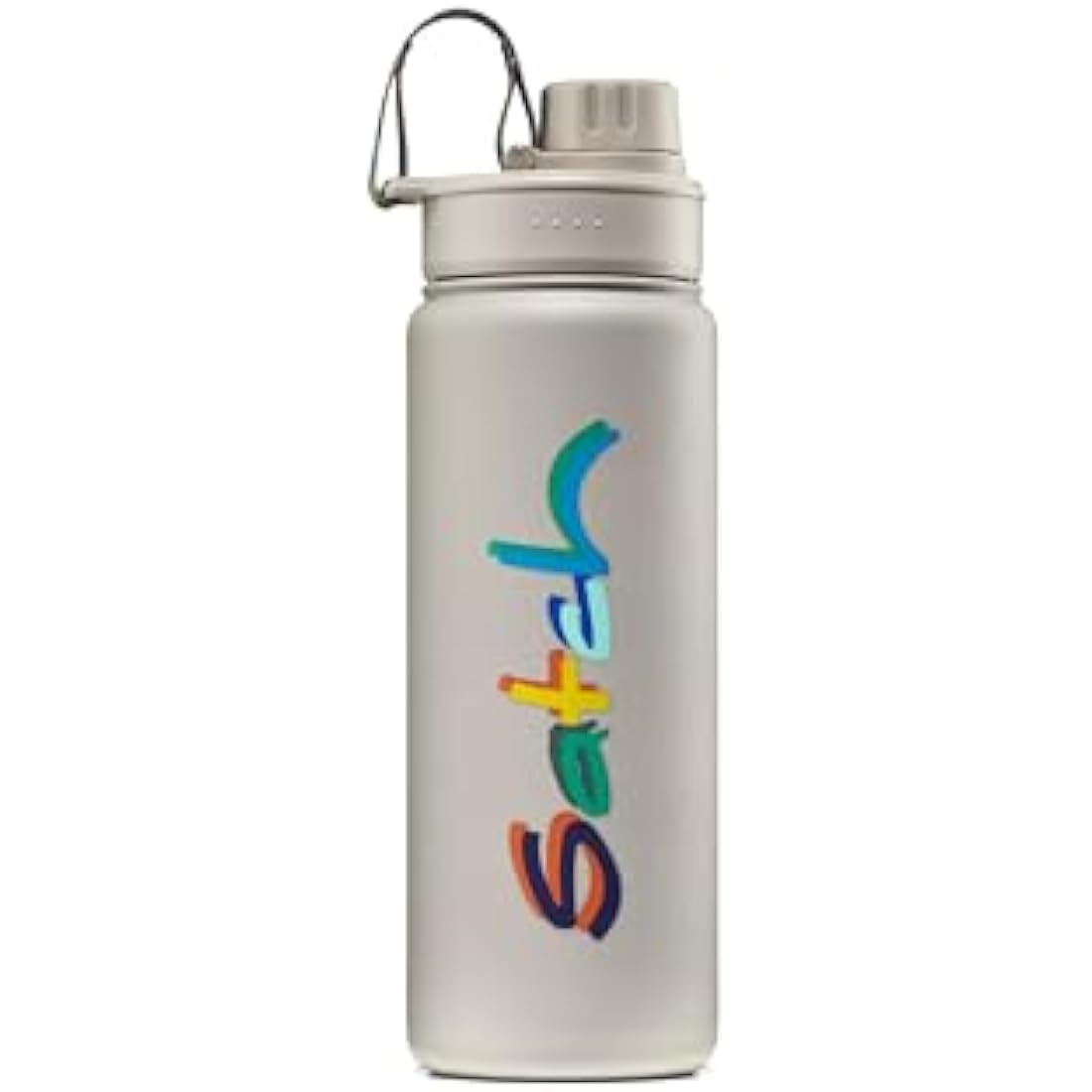 Satch Stainless Steel Drinking Bottle – 0.5L Leak-Proof BPA-Free Beige