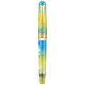 Asvine P20 Piston Fountain Pen – Gradual Yellow Resin, Fine Nib