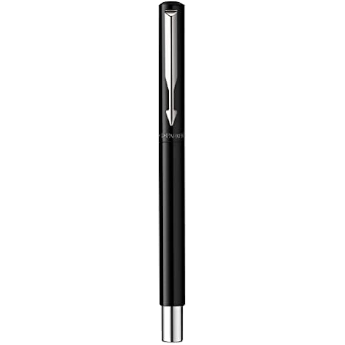Parker Vector Fountain Pen – Black with Chrome Trim, Medium Nib