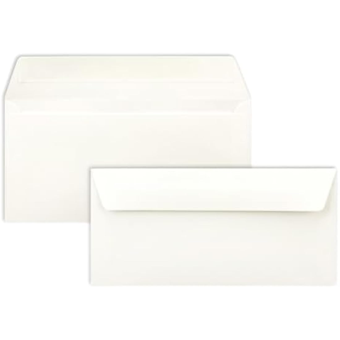 Neuser FarbenFroh Envelopes DIN Long Natural White Self-Adhesive 150 Pack