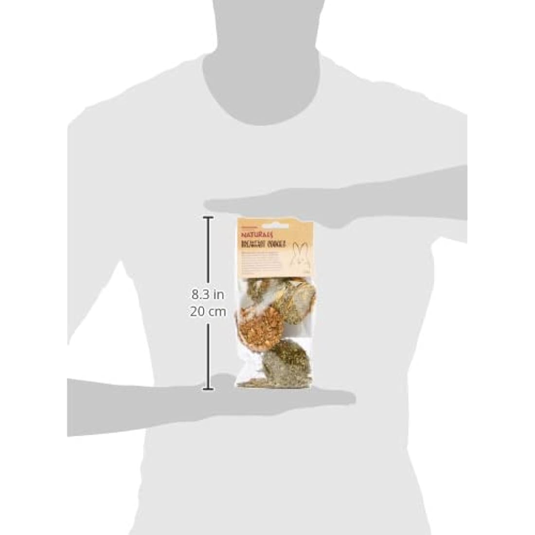 Rosewood Naturals Grain-Free Breakfast Cookies Small Animal Treats, 110g