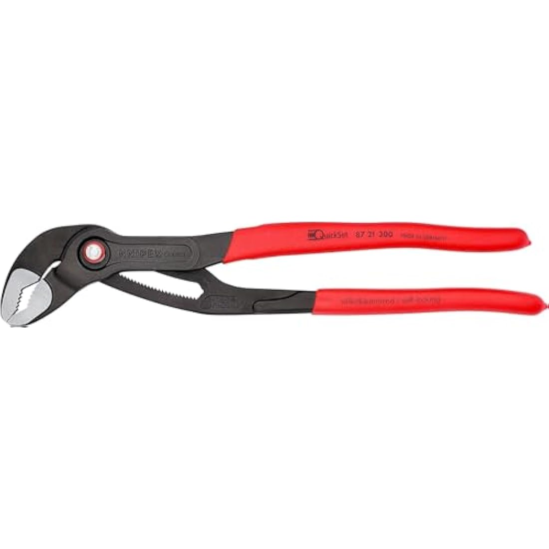 Knipex Cobra QuickSet Water Pump Pliers – 300mm Non-Slip Coating