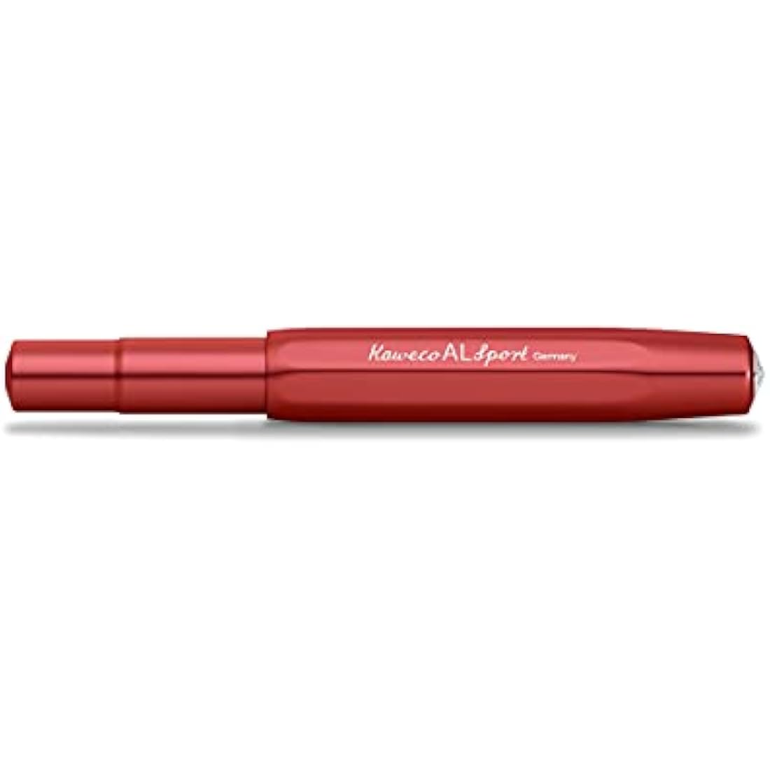 Kaweco AL Sport Rollerball Pen – Deep Red Aluminium Pocket Pen