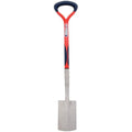 Spear & Jackson Select Stainless Steel Border Spade – Ergonomic Blue