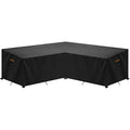 SanGlory V-Shape Garden Furniture Cover | Waterproof Oxford Patio Sofa