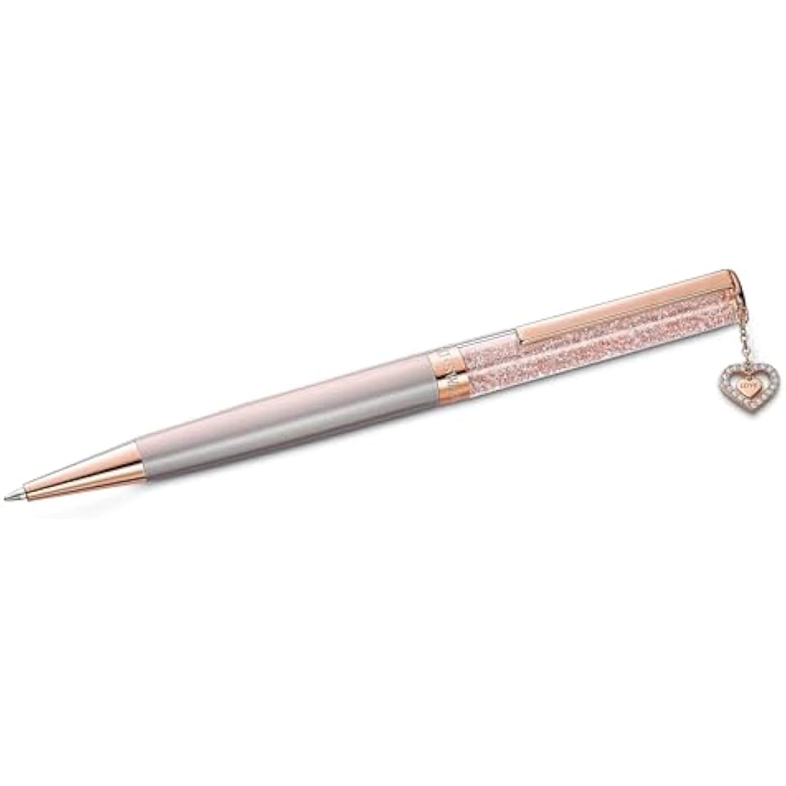 Swarovski Crystalline Ballpoint Pen – Pink Love Charm Luxury Pen