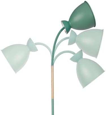 Amdelne ARKA Adjustable Floor Lamp – Modern Wood & Metal Reading Light
