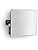 Auraglow 80W LED Flood Light – 6600lm Slimline Outdoor Wall Lamp Black