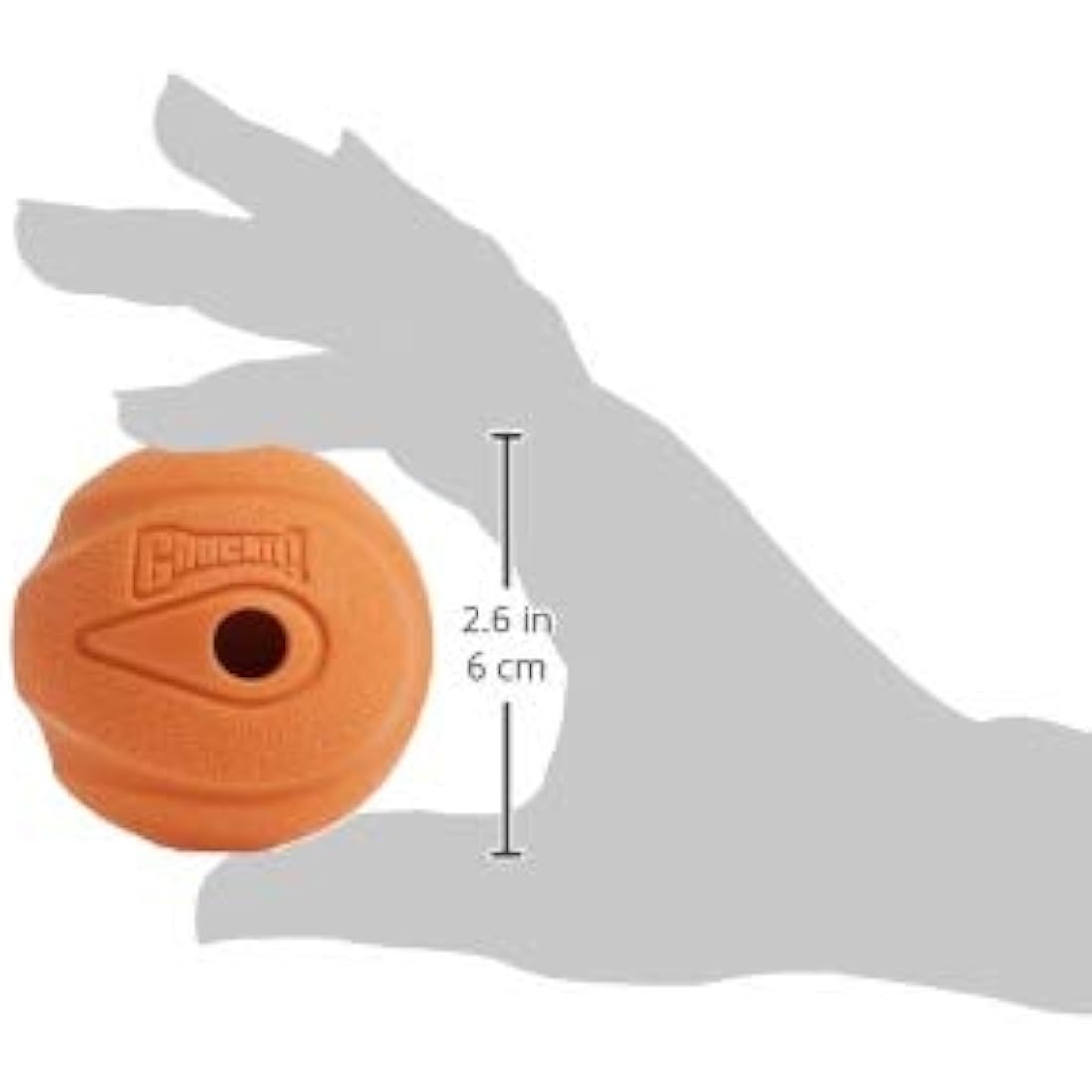 ChuckIt! Fetch Medley Dog Balls – Durable Rubber 3-Pack, Medium
