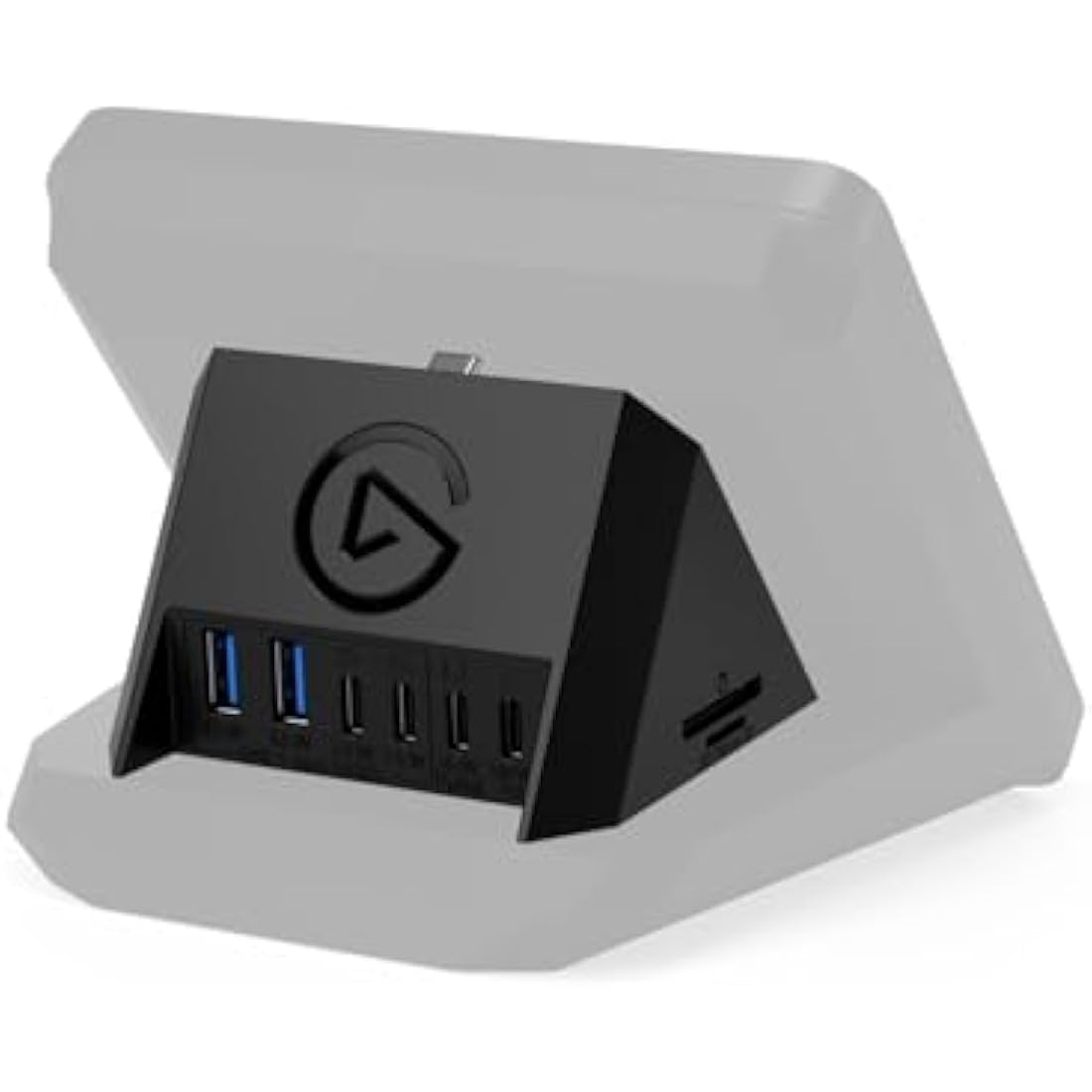 Elgato USB Hub for Stream Deck + | 4-Port Dock with SD Card Reader