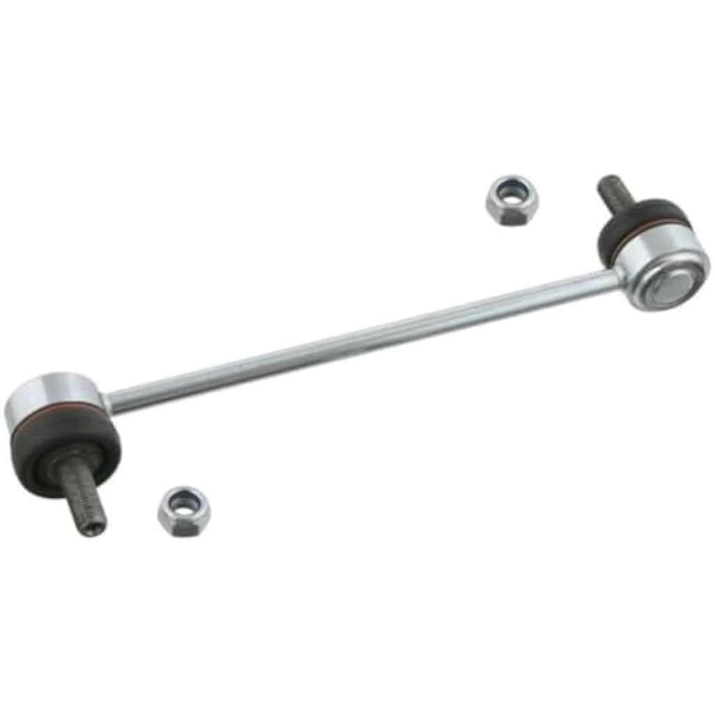febi bilstein 27834 Stabiliser Link with Lock Nuts - Silver Steel