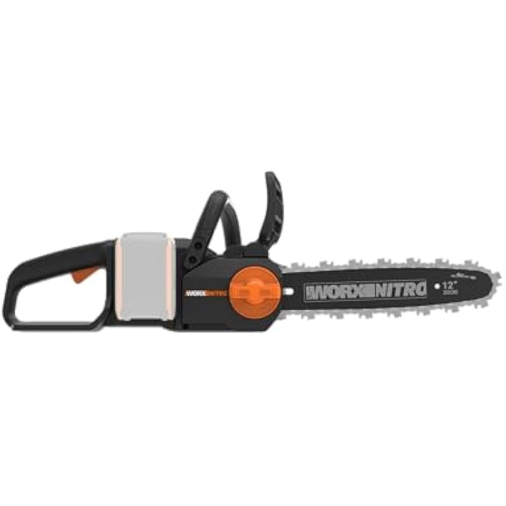 Worx 20V Cordless Brushless Chainsaw – 30cm Bar, Auto Lubrication (Bare Tool)