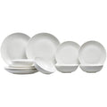 Royal Doulton Gordon Ramsay Maze White 12-Piece Stoneware Dinner Set