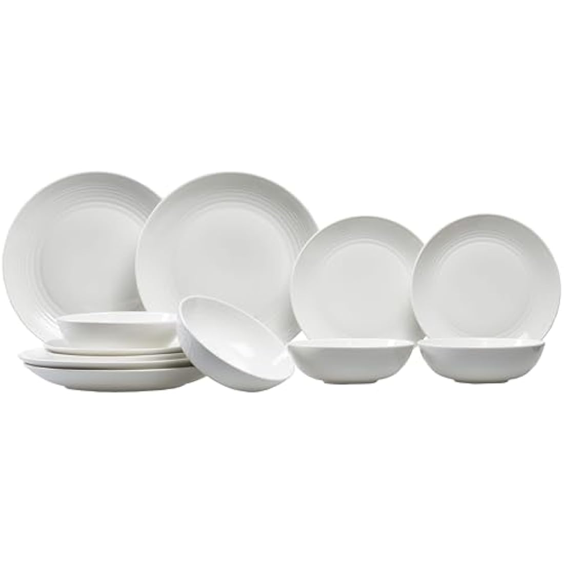 Royal Doulton Gordon Ramsay Maze White 12-Piece Stoneware Dinner Set