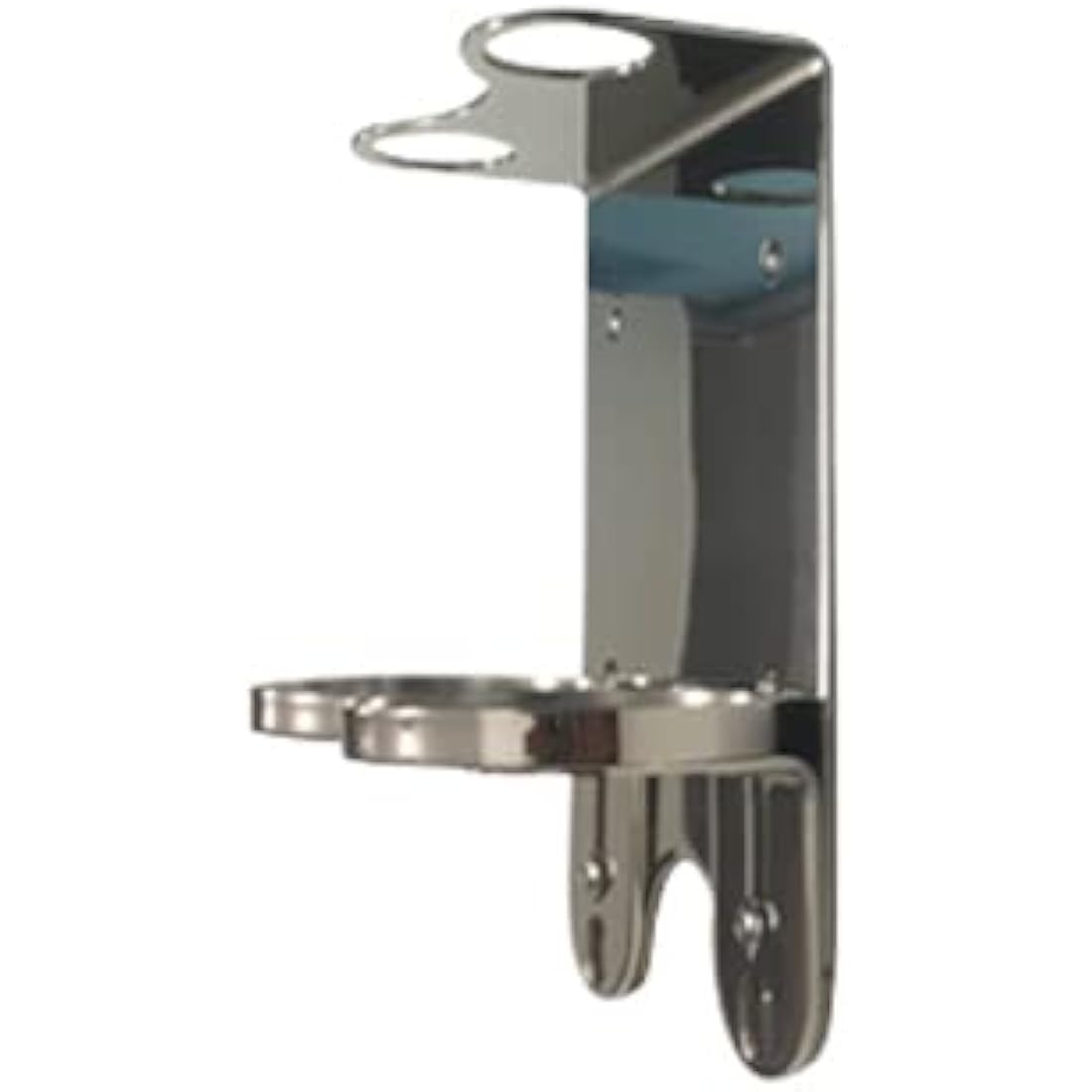 Jolof Store Wall Mount Double Soap Dispenser – Chrome Stainless Steel