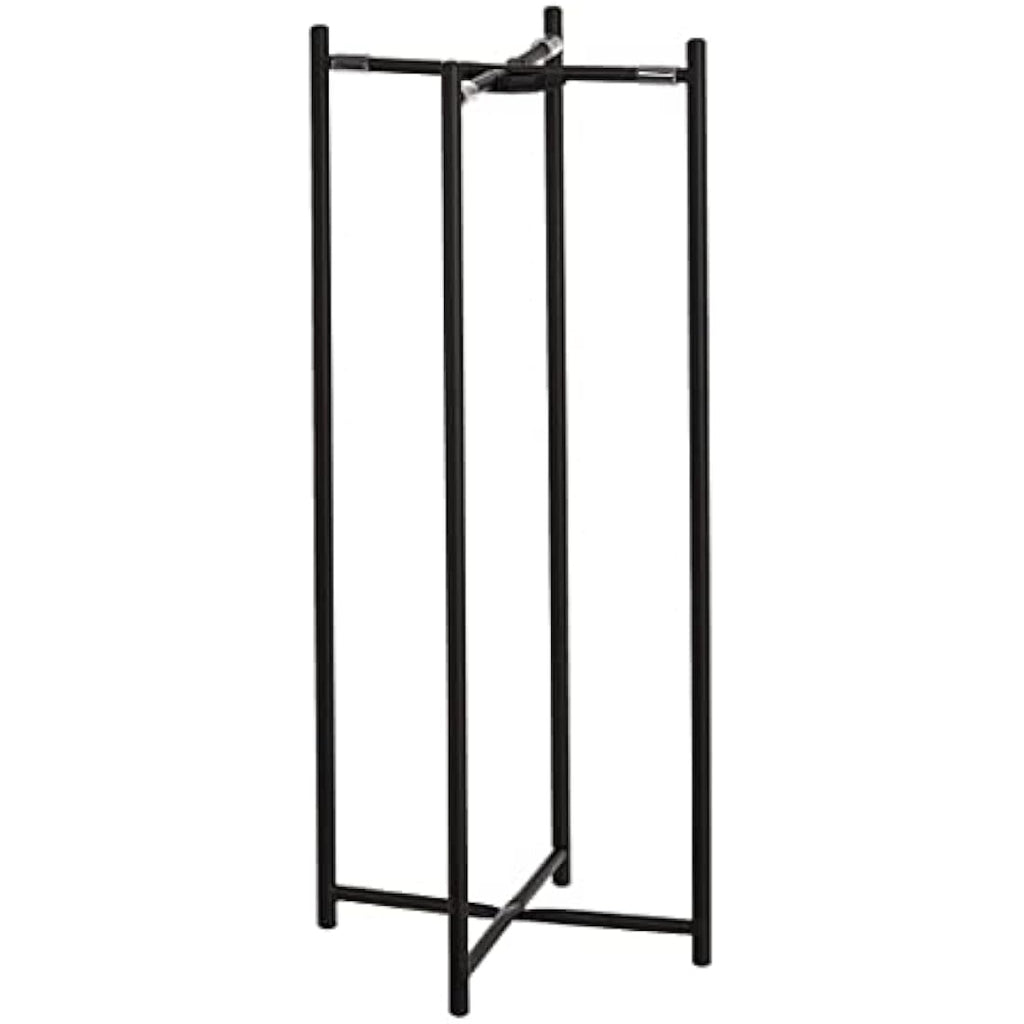 Jolof Store Round Plant Stand – 2-Tier Coated Steel Indoor Outdoor Rack