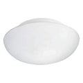 EGLO Ella Modern Metal Ceiling Light – White Opal Glass E27 Lamp