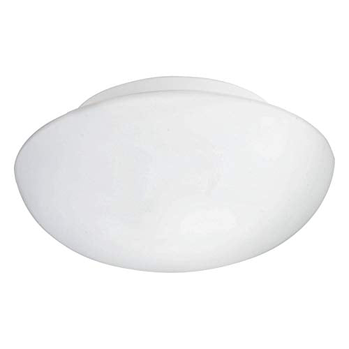 EGLO Ella Modern Metal Ceiling Light – White Opal Glass E27 Lamp
