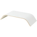 SIGFINN Monitor Stand – White Ergonomic Desk Organizer