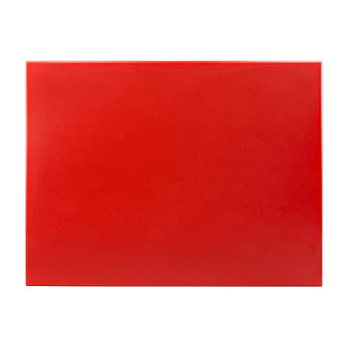 Hygiplas Red HDPE Large Chopping Board for Raw Meat – 60x45cm