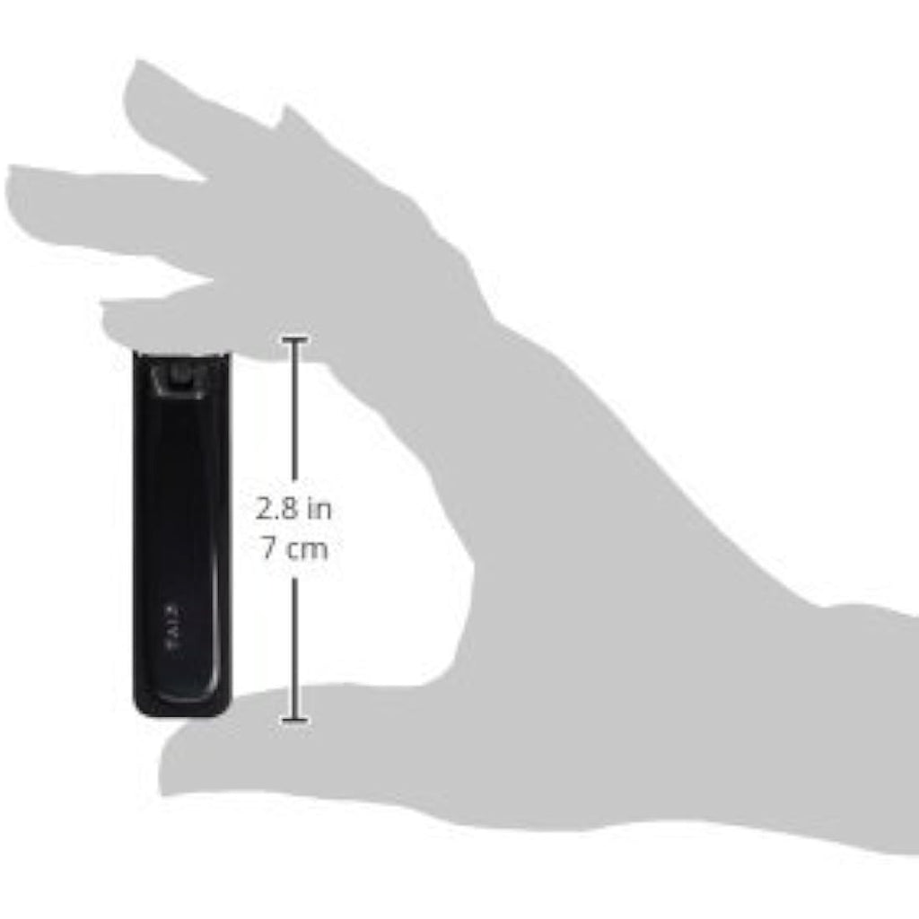 Kiya Black Steel Nail Clipper – Precision Grooming Tool for Manicure