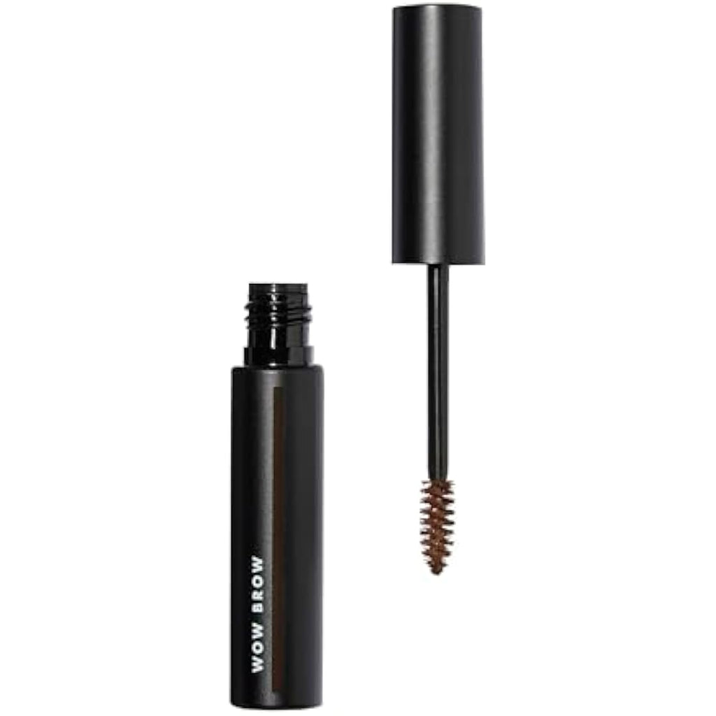 e.l.f. Wow Brow Gel – Volumizing Fiber-Infused Eyebrow Gel, Brunette