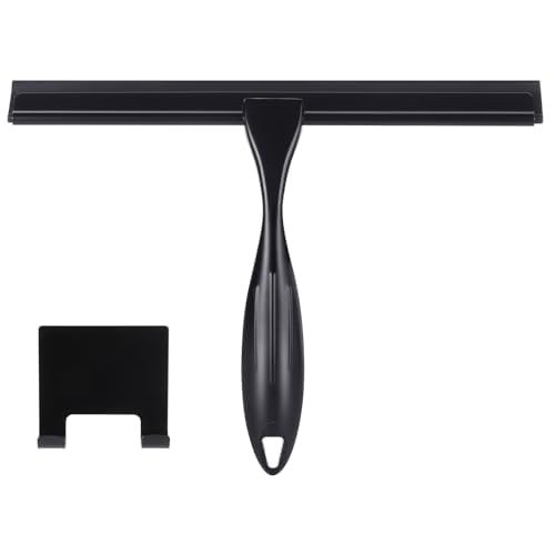 Jolof Store 10 Inch Stainless Steel Shower Squeegee for Glass Doors