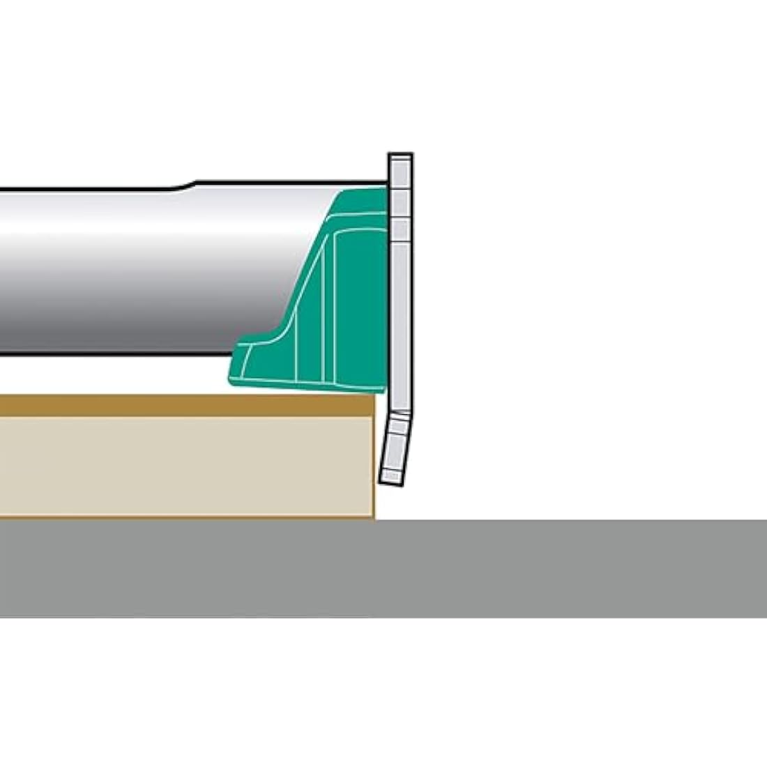 Wolfcraft 3-in-1 Hammer Pulling Ledge for Laminate and Parquet