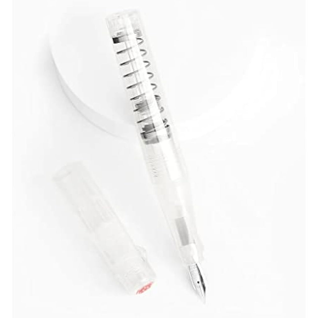 Twsbi GO Fountain Pen - Clear Body - Fine Nib (F) - Refillable