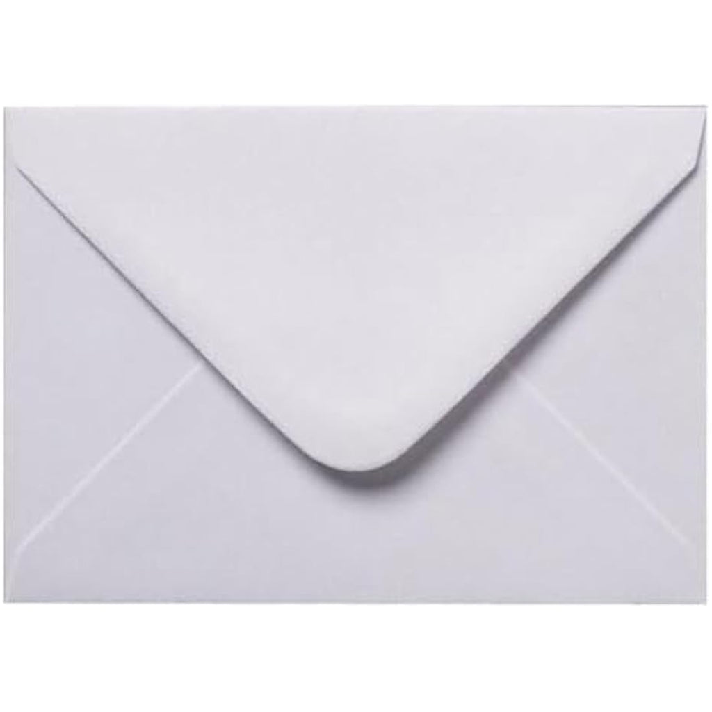 C5 White Envelopes for A5 Greeting Cards - 100gsm (50 Pack)