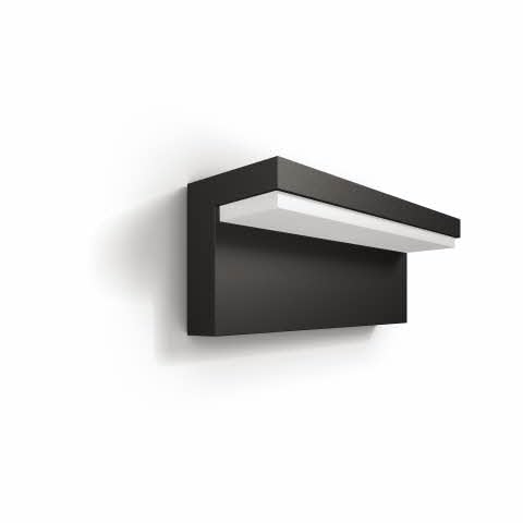 Philips myGarden Bustan LED Wall Lantern | 4.5W IP44 Outdoor Light