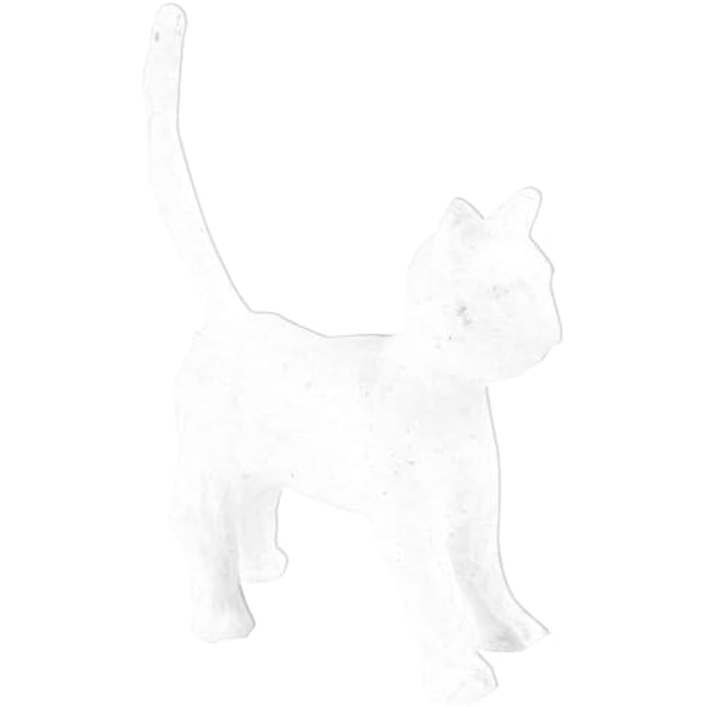 Décopatch Cat Mini Kit – DIY Paper Mache Animal Craft Set for Kids