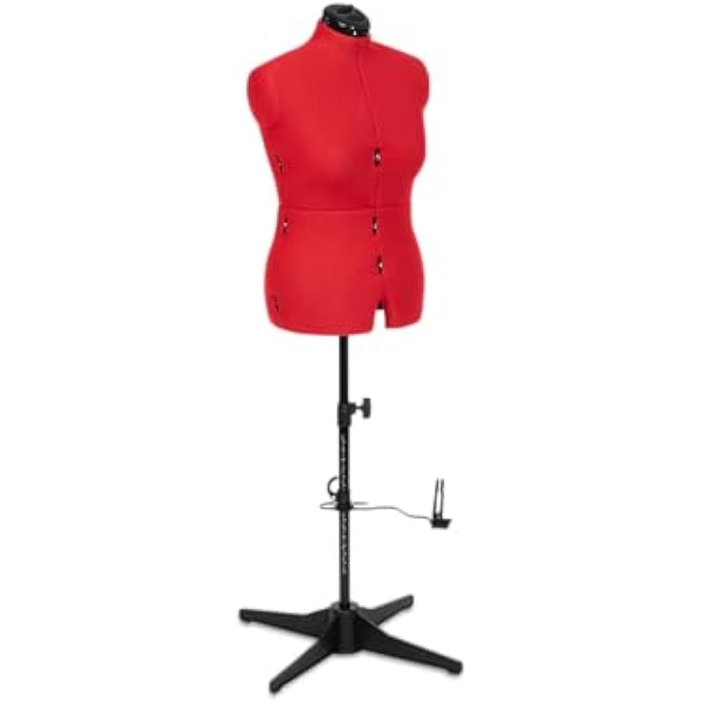 Adjustoform Sew Simple Dress Form - Poppy Red Adjustable Mannequin (14-20)
