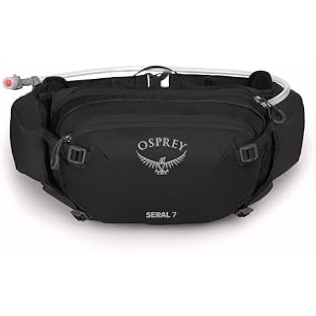 Osprey Seral 7 Hydration Lumbar Pack – 1.5L Cycling Waist Bag in Black